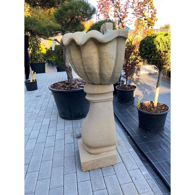 Italian Italian Style Hand-Carved Gorgon Head Wall Fountain Made by Contemporary Sculptor Andrea Distefano For Sale - Image 3 of 11