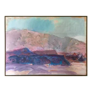 Suzanne Martyl, New Mexico Landscape, Oil Painting