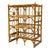Hollywood Regency Style Faux Bamboo Wine Rack, 1970s Usa For Sale