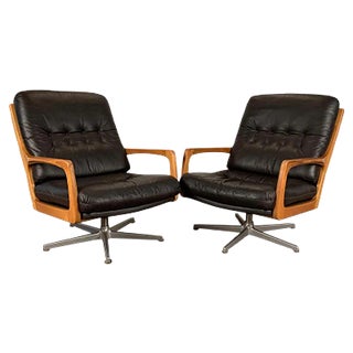 Set of Armchairs by Eugen Schmidt for Soloform, 1960s For Sale