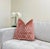 The spiced coral velvet throw pillow is a stunning addition to any home. The red-orange shade of the fabric adds a warm...