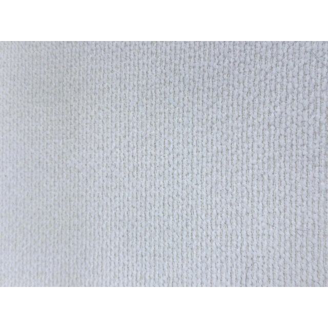 Pair of Mid Century White Club Chairs For Sale In New York - Image 6 of 6