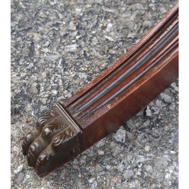 19th Century English Regency Mahogany Pedestal Supper or Occasional Table For Sale - Image 10 of 10