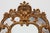 Glass Rococo Style Gilt Mirror with Marbled Glass Border from Deknudt, Belgium, 1974 For Sale - Image 7 of 16