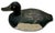Early 20th Century Very Nice Large Size Antique American Hand Carved & Painted Wood Duck Hunters Working Decoy With Glass Eyes For Sale - Image 5 of 18