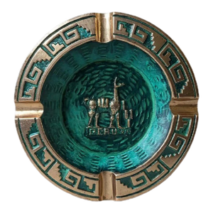 Vintage Peruvian Ashtray