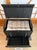 Elisabeth Weinstock Large Black Bespoke Snakeskin 4-Drawer Luxury Jewelry Chest / Case - Rare For Sale - Image 14 of 16