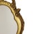 Glass French Baroque Gold-Leaf Gilded Mirror with Crest For Sale - Image 7 of 15