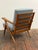 1960s Mid Century Modern Oak Slat Construction Z Chair, Crawford Furniture For Sale - Image 5 of 14