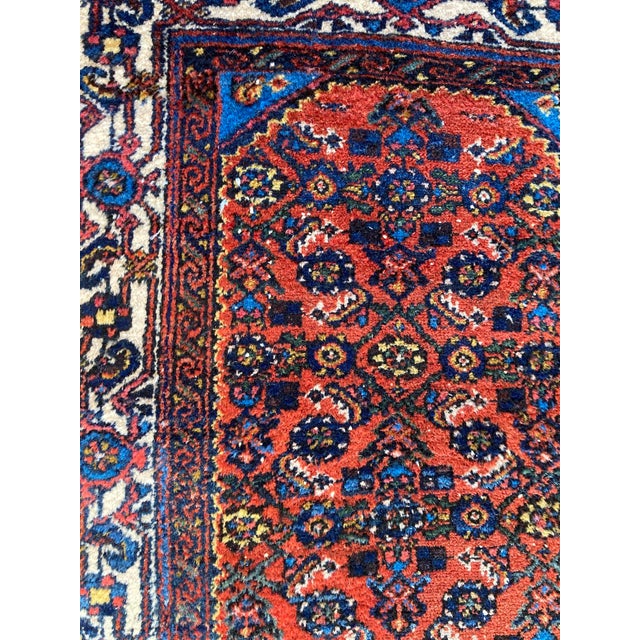 Vintage Hamadan Runner Rug, 1940s For Sale - Image 10 of 18