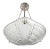 French Art Deco Pendant Chandelier by Noverdy For Sale