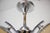 Silver Art Deco 3-Flamming Chandelier, 1930s For Sale - Image 8 of 15