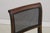 Brown Set of 4 Vintage Regency Cane Back Dining Chairs For Sale - Image 8 of 18
