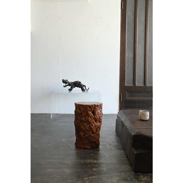 Japanese Japanese Wood Burl Animal-Form Object / Mitate Folk Art / 20th Century / Sc169 For Sale - Image 3 of 17