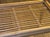Ficks Reed Vintage Rattan Bamboo Glass Top Table For Sale - Image 4 of 8