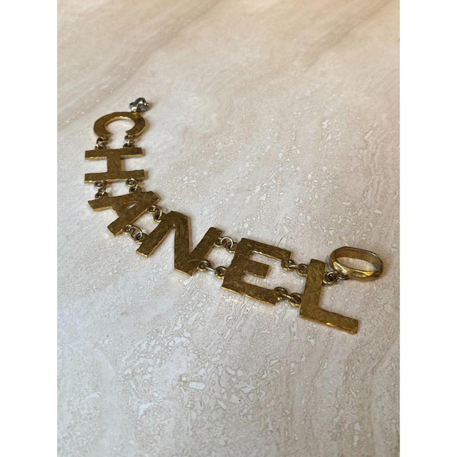 Monumental Chanel Logo Belt Buckle For Sale - Image 10 of 12
