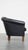English Black Cowhide Leather Club Chair For Sale - Image 3 of 12