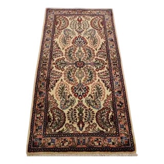 Middle East Rug with Colorful Floral Motifs For Sale