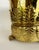 1970s Overscale Brass Acanthus Leaf Bucket or Planter, Hong Kong For Sale - Image 5 of 6