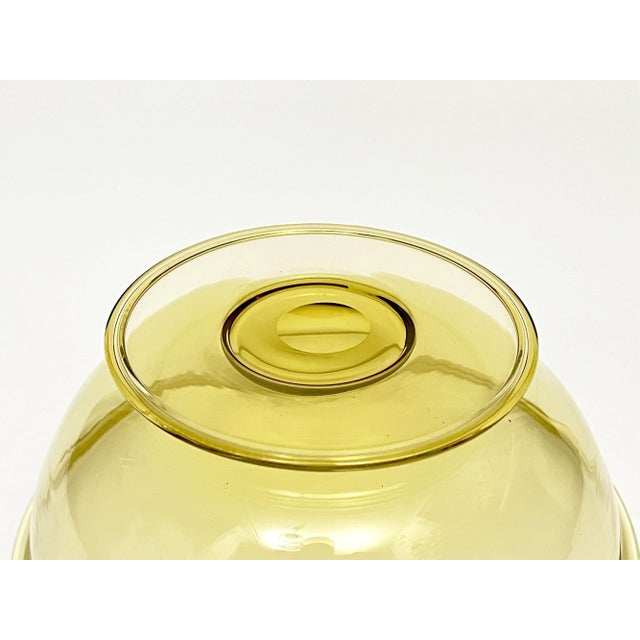 Vintage Murano Glass Bowl by Vittorio Zecchin for Cappellin and Venini, 1920s For Sale - Image 6 of 11