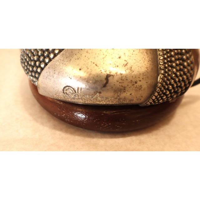 1970s Silver Table Lamps by Ottaviani, 1970s, Set of 2 For Sale - Image 5 of 11