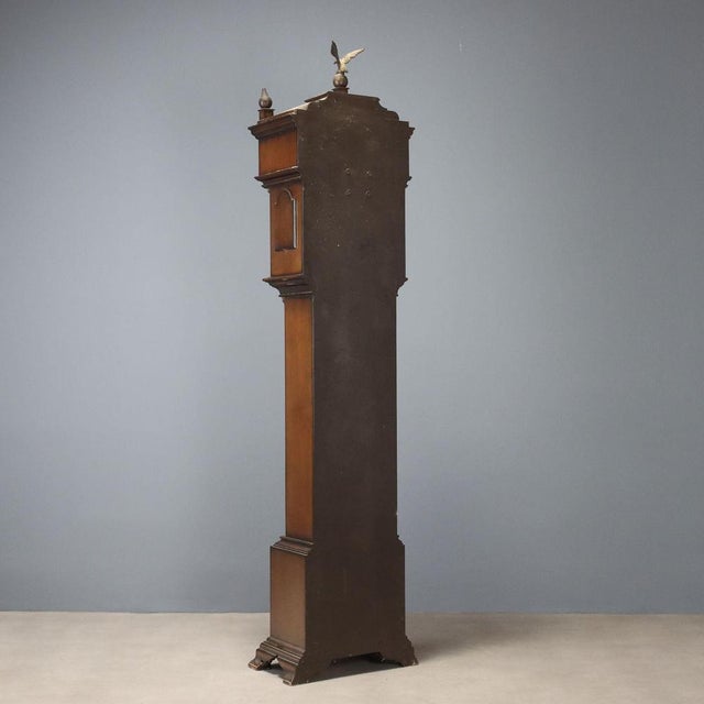 Walt Painted Wood Pendulum Clock, Germany, 1900s For Sale - Image 13 of 14