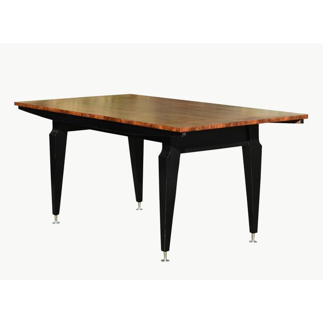 Mid-Century French Rosewood Dining Table For Sale - Image 3 of 16