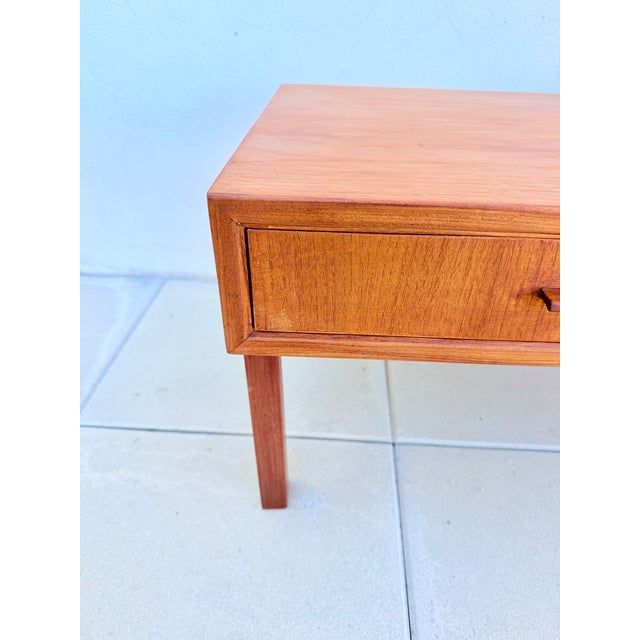 Low Danish TV Stand in Teak, 1960s For Sale - Image 13 of 14