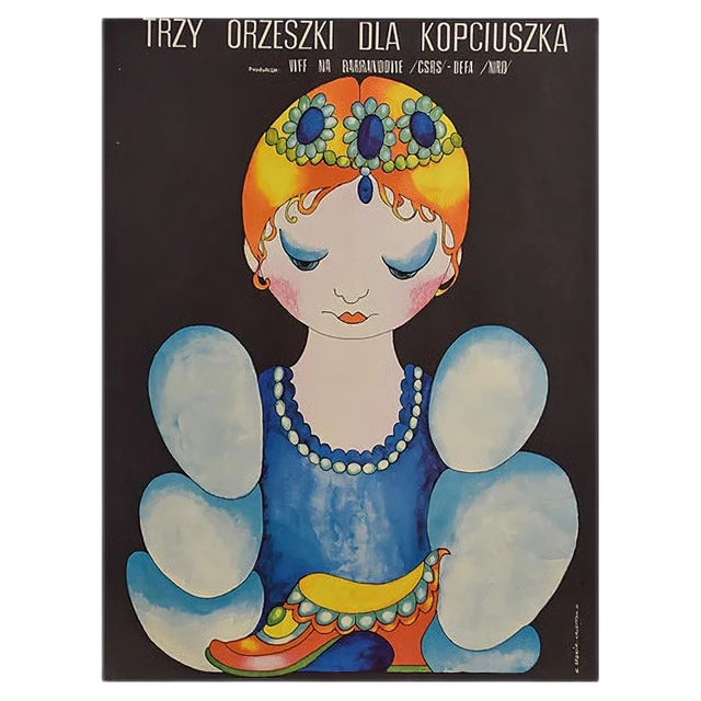 H. Bodnar Kaczynska, Vintage Poster, Offset Print, 1974 For Sale