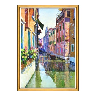 Late 20th Century Floating City of Color, Howard Behrens For Sale
