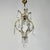 Small Maria Theresa Style Crystal Chandelier from Salviati, Italy, 1930s For Sale - Image 3 of 12