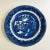 Ceramic Antique Staffordshire Style Blue Willow 9” D Plate For Sale - Image 7 of 7