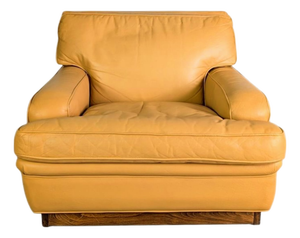 Midcentury Modern Chair in Leather by Arne Norell
