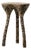 Neige Sculptural Stone Side Table by Donatas Zukauskas For Sale
