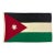 Small Vintage Cotton Flag of Jordan For Sale