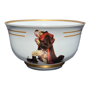 1977 George Washington at Prayer - Valley Forge Centerpiece Bowl