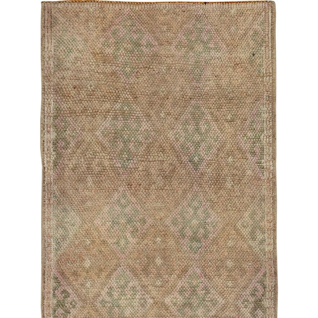 Rustic Galerie Shabab Collection Mid-20th Century Turkish Anatolian Runner For Sale - Image 3 of 10