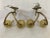 Early 20th Century Neoclassical French Empire Bronze 2 Arm Electrified Wax Candle Wall Sconces - a Pair For Sale - Image 9 of 13