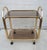 Vintage Gilded Aluminium Kaymet Bar Cart Trolley, 1970s For Sale - Image 13 of 13