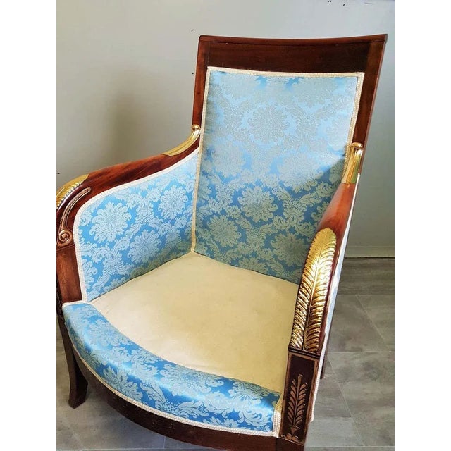 French Empire Restoration Period Armchair, 1825 For Sale - Image 10 of 18