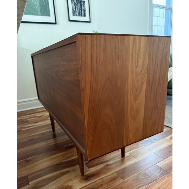 Handmade walnut credenza, bought in 2020 from Circa60. Excellent condition, selling due to a move.