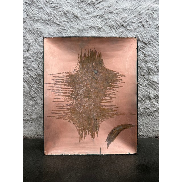 Art Deco Camille Faure Limoges France Art Deco Flappers Enamel Copper Plaque Ed 1 of 50 For Sale - Image 3 of 5