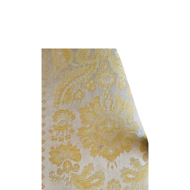 Yellow Set of 5 Vintage Chippendale-Style Dining Chairs With Upholstered Seats (Very Nice) For Sale - Image 8 of 10