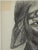 Marcel Mouly, Figure with a Hat, Charcoal For Sale - Image 7 of 10
