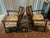 Pair of Vintage Cane‑Back Floral Rocking Armchairs For Sale - Image 10 of 12