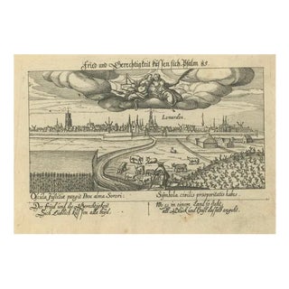 Leeuwarden, 1625, Paper For Sale