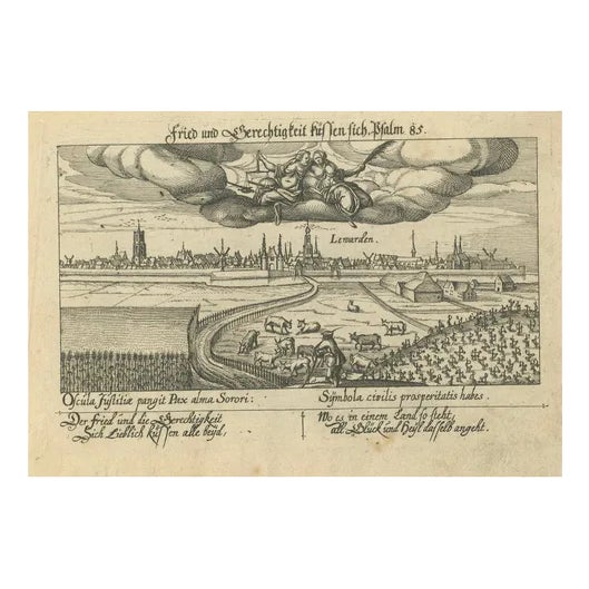 Leeuwarden, 1625, Paper For Sale