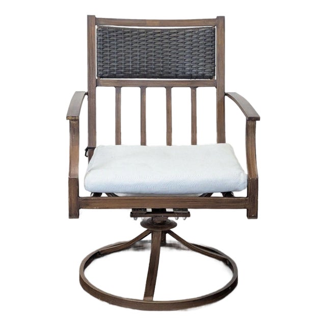 Orchard Supply Hardware Swivel Rocking Patio Chair For Sale