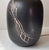 Danish Modern Satin Black Ceramic Table Lamp by Aino Grib, 1980s For Sale - Image 4 of 9