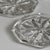 Contemporary Vintage Mid-20th Century Pressed Glass Starburst Coasters – Set of Five For Sale - Image 3 of 8